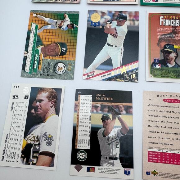 Mark McGwire Card Lot - Picture 6 of 10
